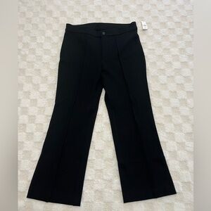Gap Mid Rise Ponte Crop Kick Pants Black • Size 12 Petite